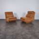 Leather armchairs from the 1970s