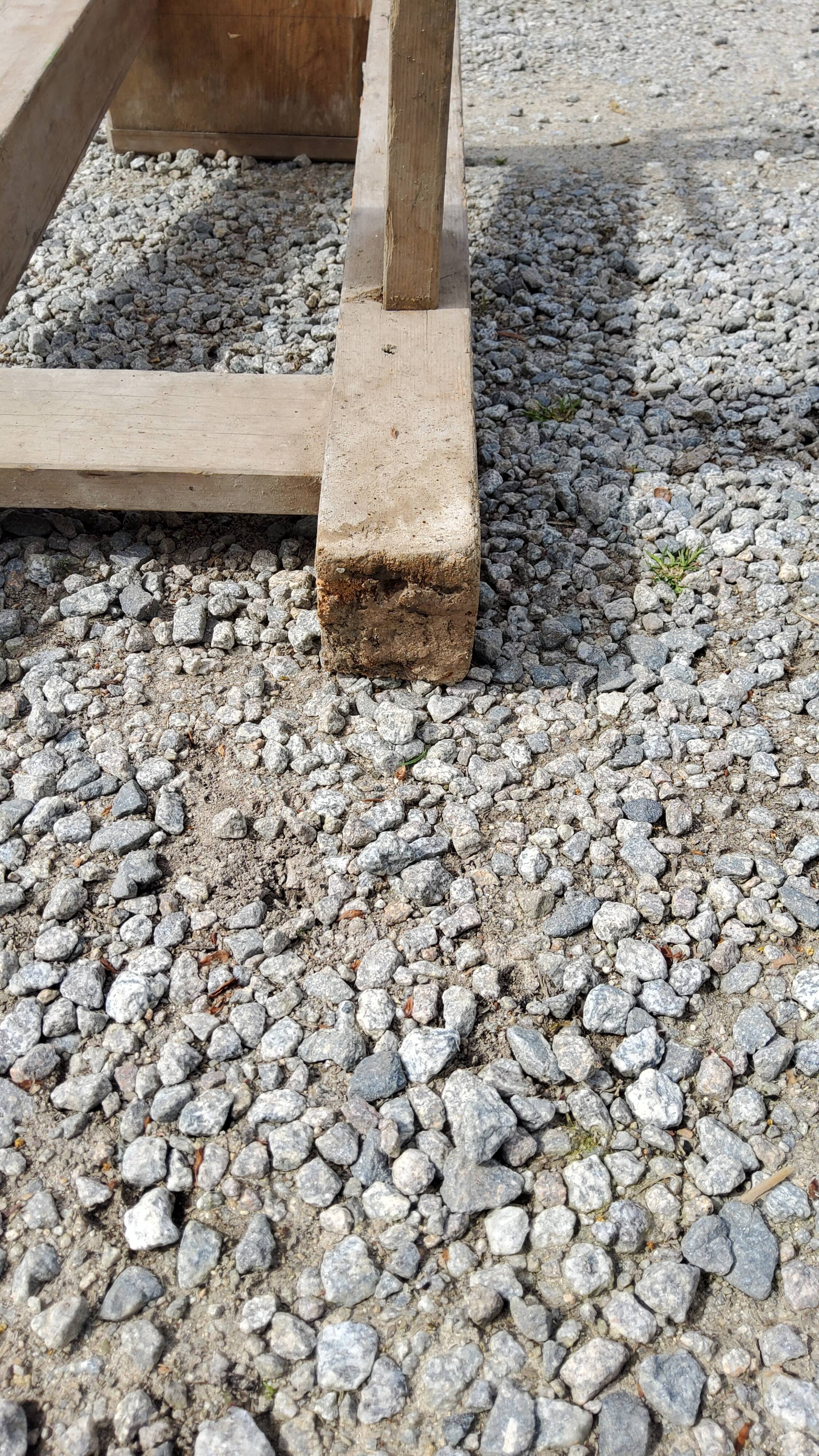 Old wooden workbench 126cm