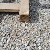 Old wooden workbench 126cm