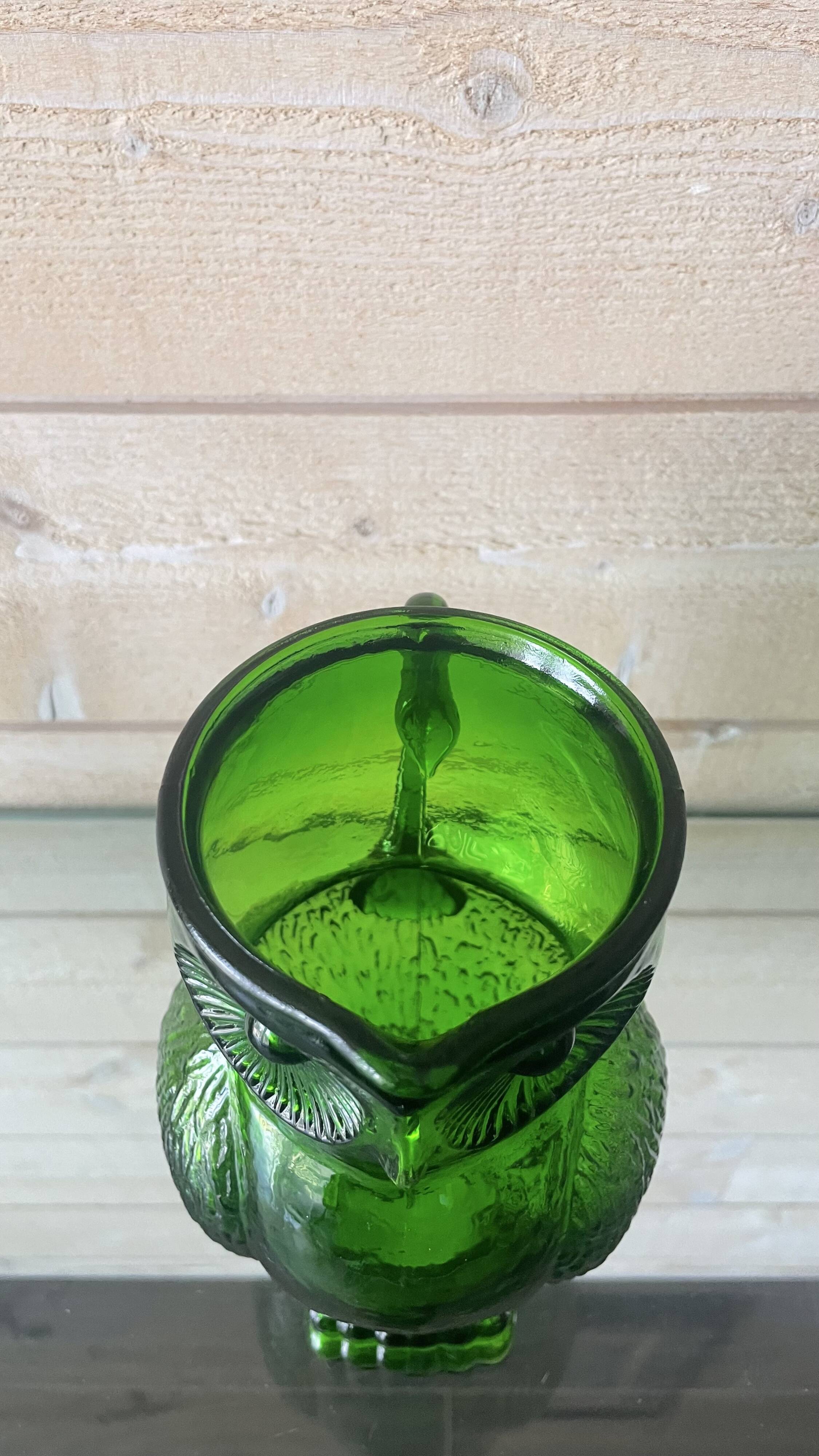 Vintage owl pitcher