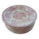 10 antique dinner plates