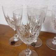 4 verres en cristal Saint Louis