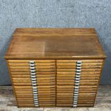 Napoleon III period trade furniture in solid wood from the Solag brand