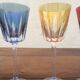 Verres à vin de couleur