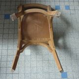 Child schoolboy chair in baumann wood
