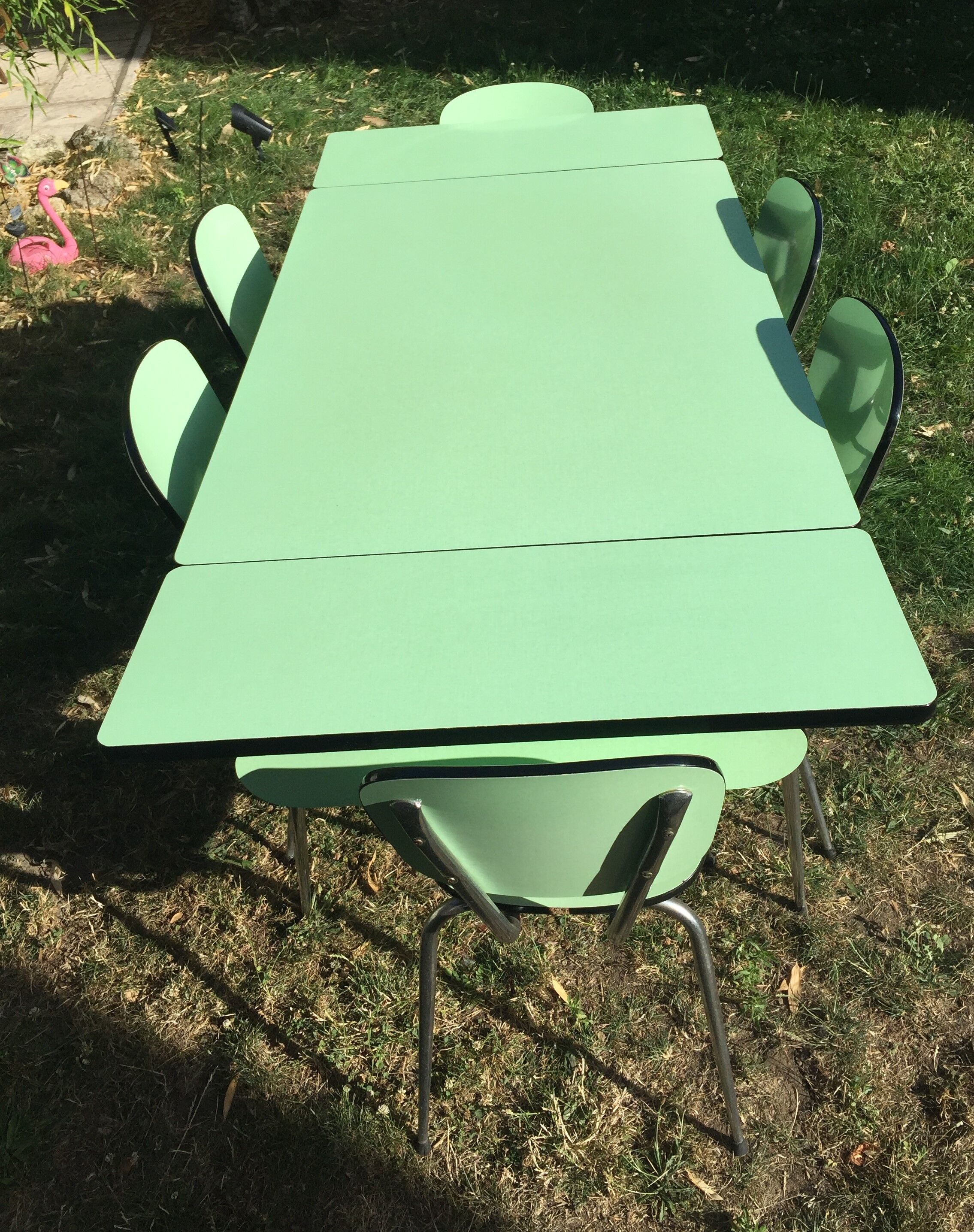 Vintage set in formica