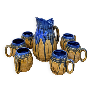 service en grès émaillé