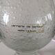 Bubble glass vase Bendor glassware