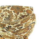 Vintage dining chair in bold flower pattern, 1960s