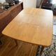 Solid oak extension table scandinavian style