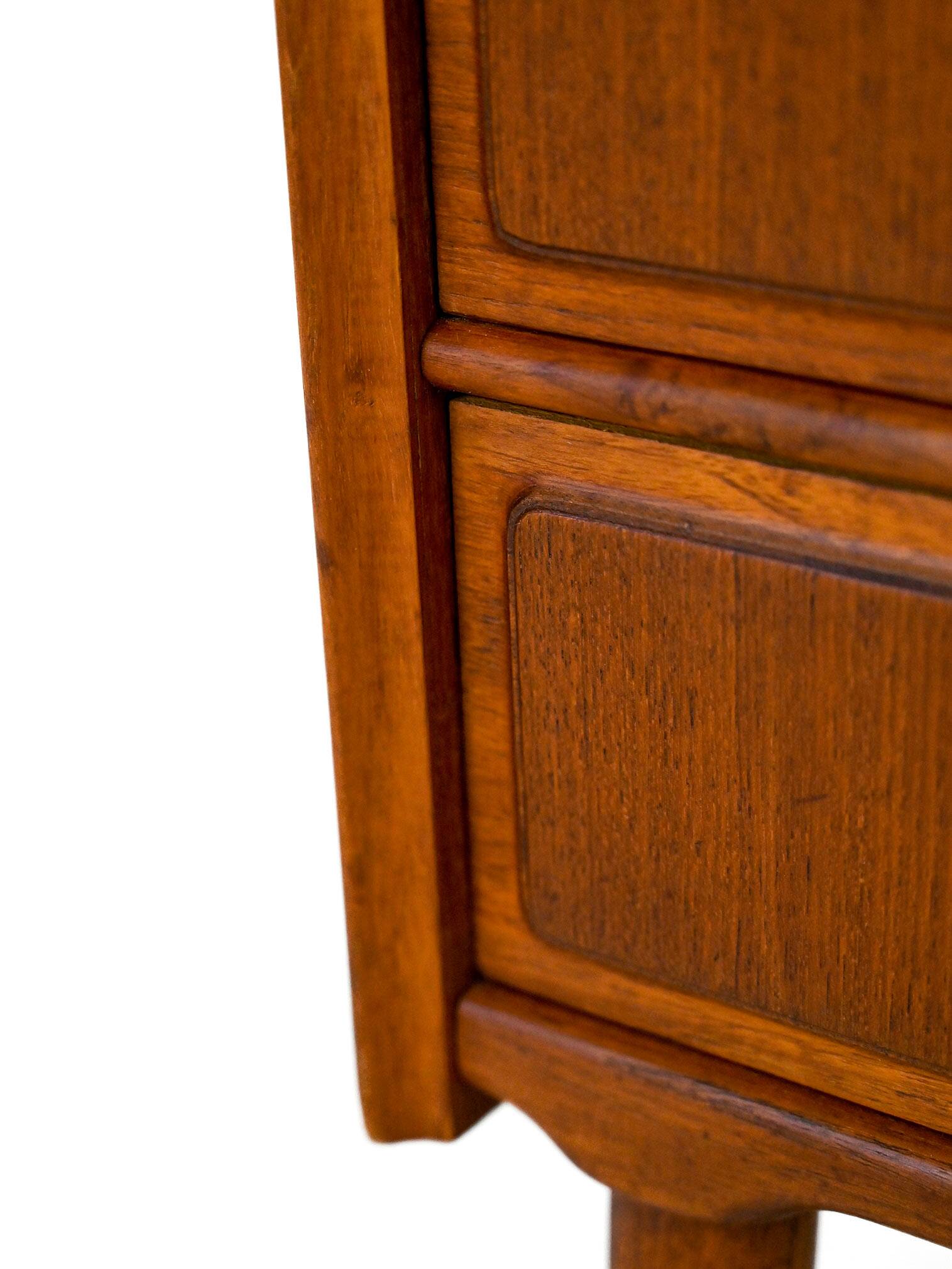 Danish nightstand with drawers