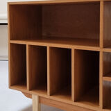 Armoire à disques Mid Century