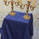 Bronze candelabras