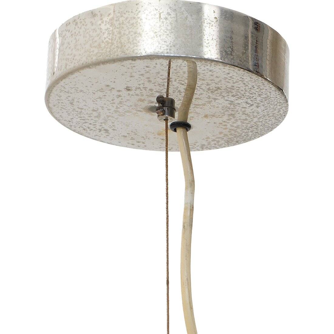 Opaline glass suspension by Pia Guidetti Crippa for Lumi, 1970s.