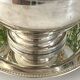 Silver Plated Grape Ice Bucket with Pedestal Tray, French ice bucket