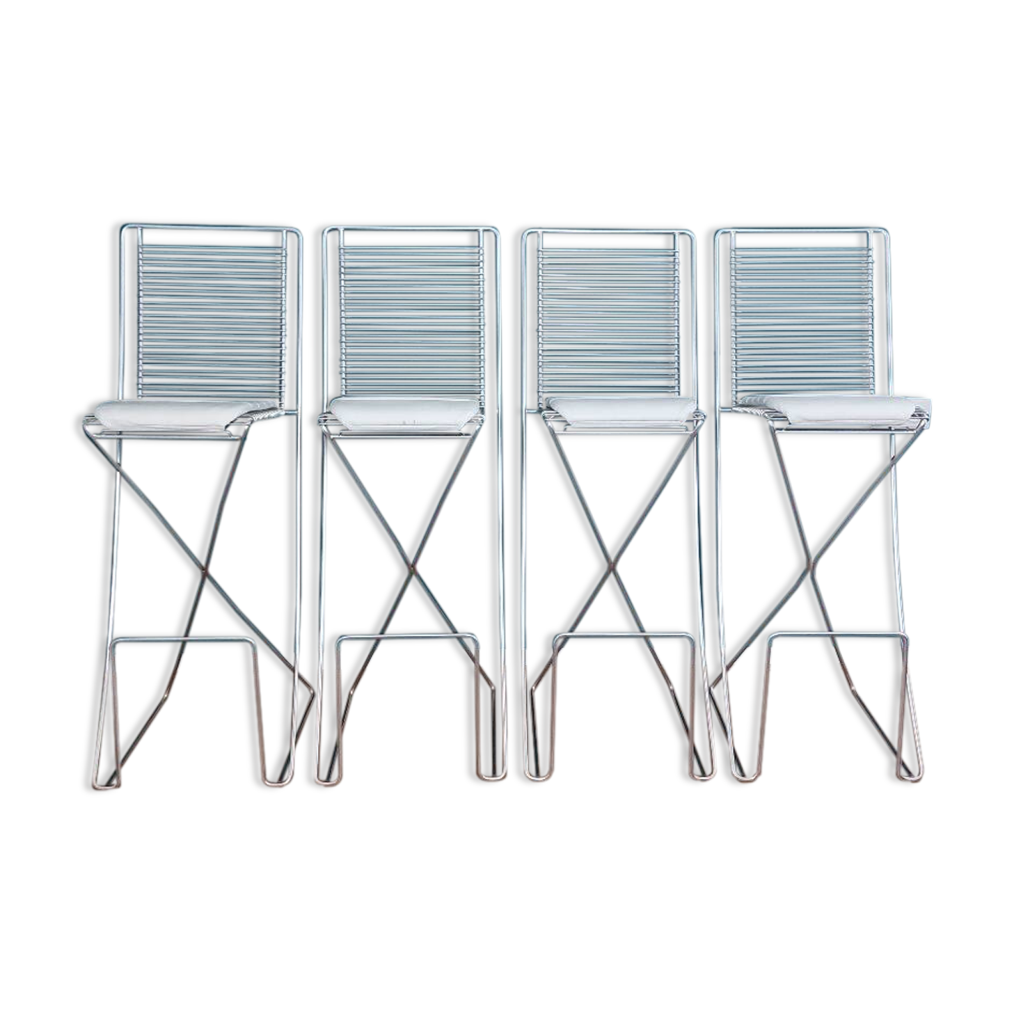 Tabourets de bar Kreuzschwinger par Till Behrens, années 1990