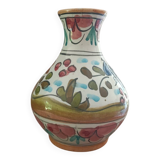 Small colorful vase