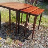 Rosewood nesting tables