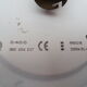 Ceiling lamp or wall lamp in cut glass and metal