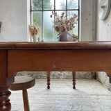 Walnut farm table 185 cm