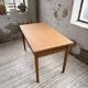 Bureau placage chêne 1950