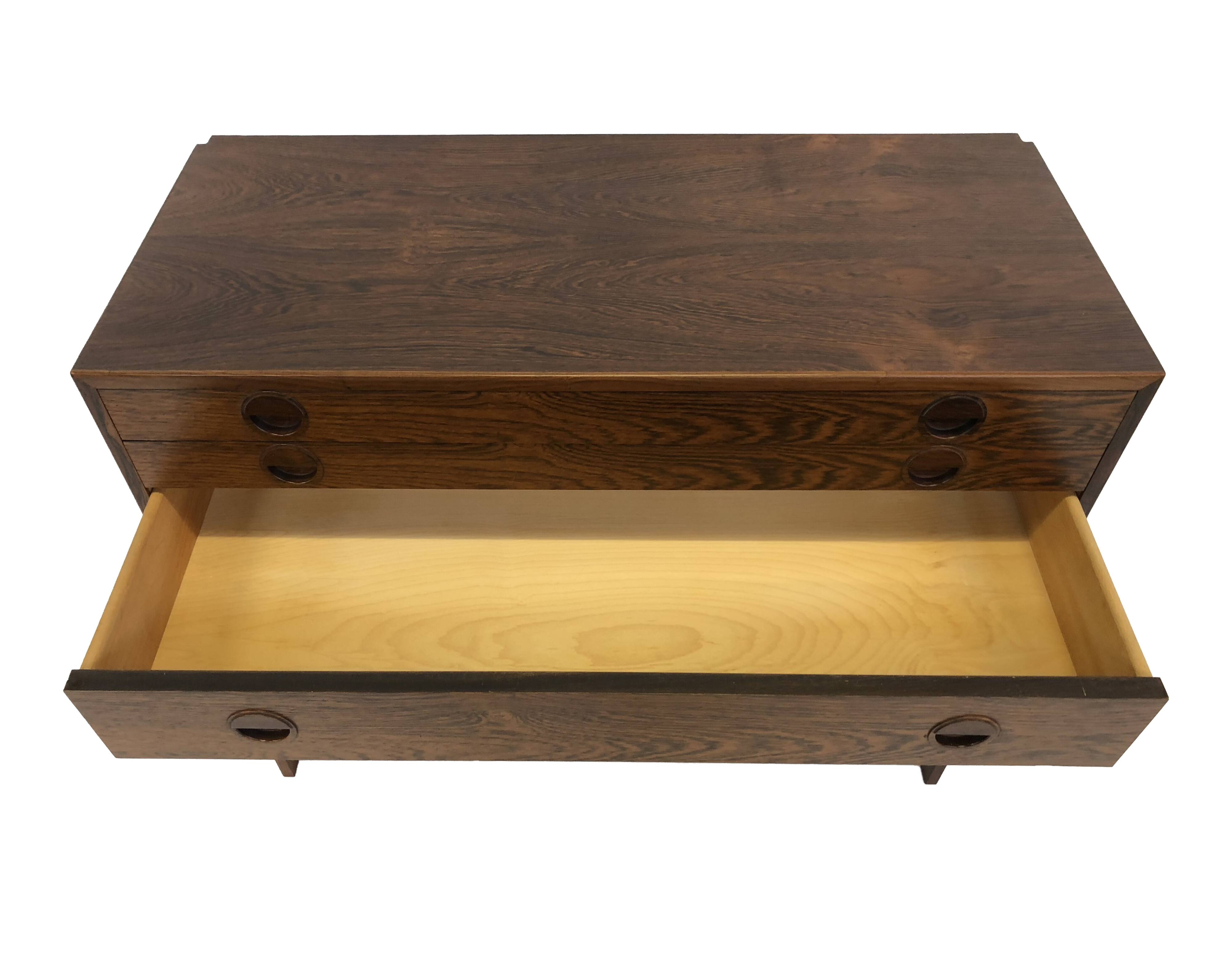 Commode vintage en palissandre, design danois, 1960