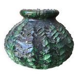 Tamegroute pottery in glazed terracotta