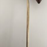 Heron in wood and brass