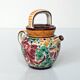 Pitcher Pot Earthenware - dragon decor - Swirling patterns and fantastic creatures - Masse frères
