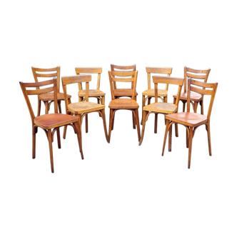 10 Baumann bistro chairs 50s