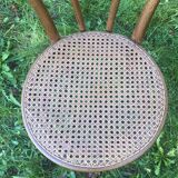 Thonet cane bistro chair