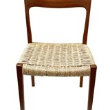 One Niels Moller Model 77 Chair 1960 Danish