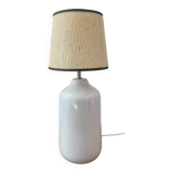 1970s glazed ceramic lamp