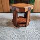 Art Deco coffee table in walnut
