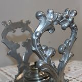 Samovar en Cuivre Argenté, style Louis XV – 2ème moitié du XIXe