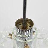 Glass pendant lamp, 1970s