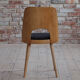 Set of 8 dining chairs by oswald haerdtl, reupholstered, midcentury