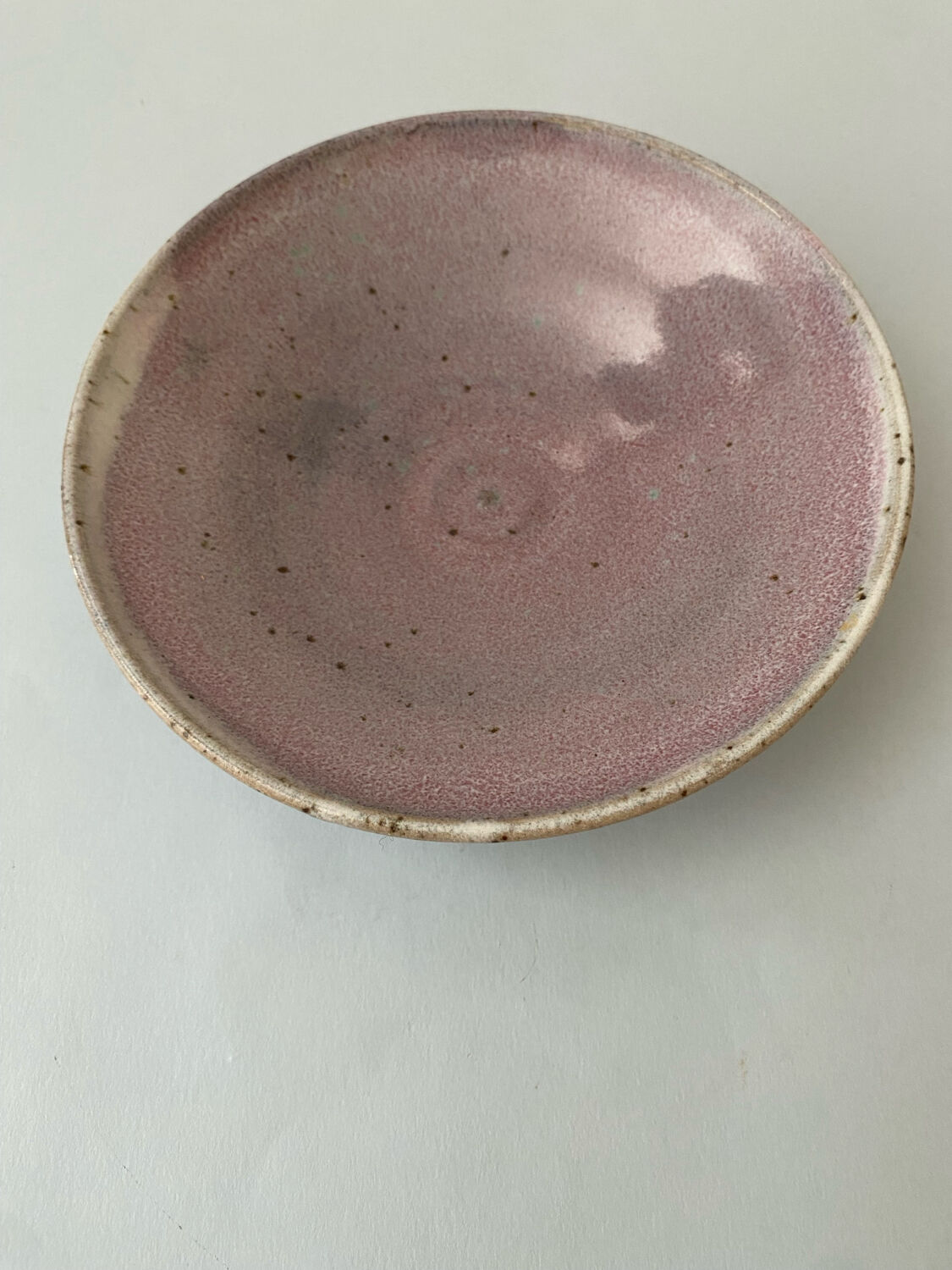 Signed stoneware bowl