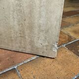 Travertine coffee table