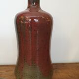Vintage lamp foot in enamelled pyrity stoneware