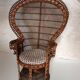 Fauteuil Emmanuelle rotin Kok Maison 1970