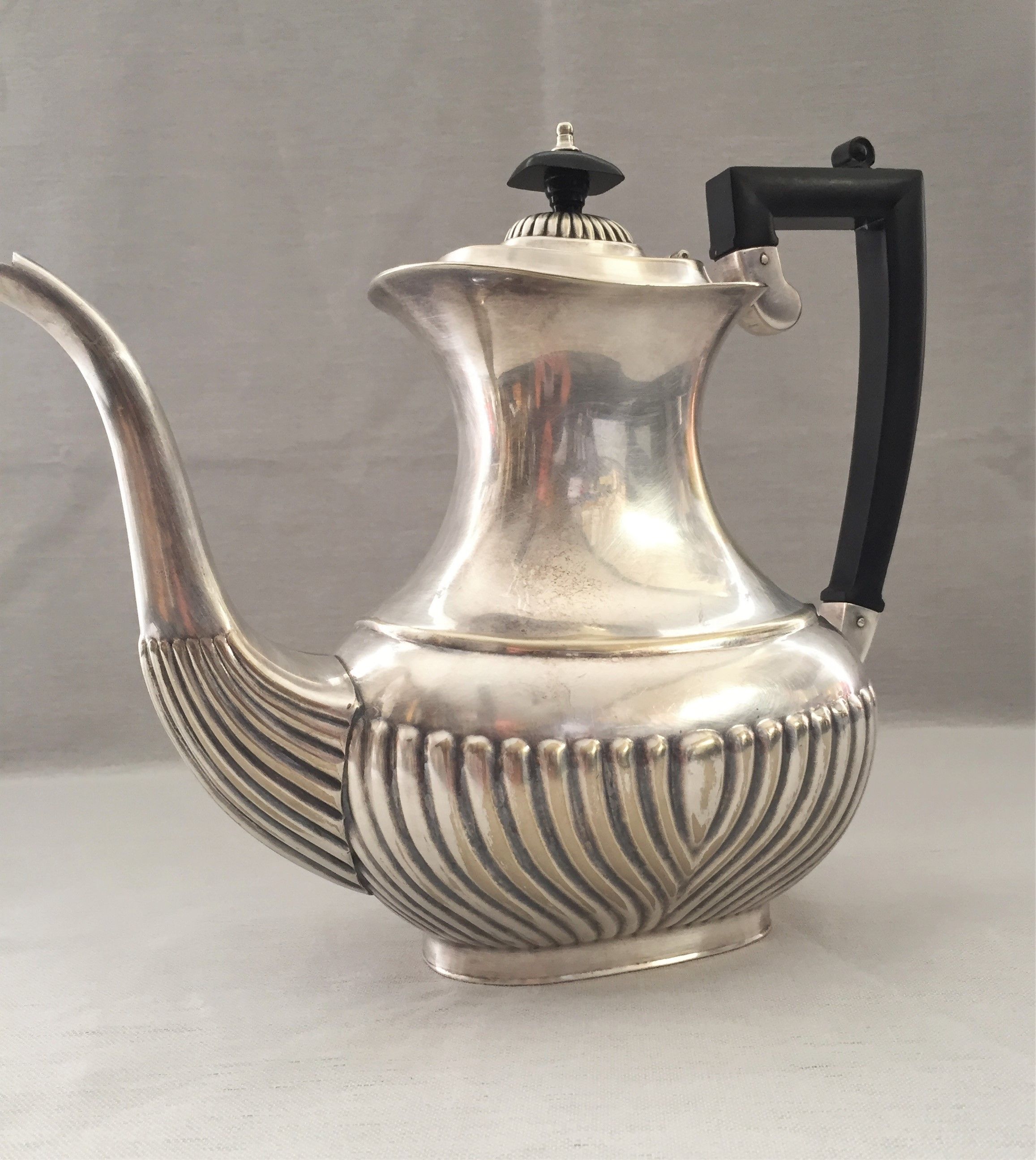 Silver copper tea maker made in England Folgate 1930