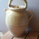 Yellow terracotta crockery
