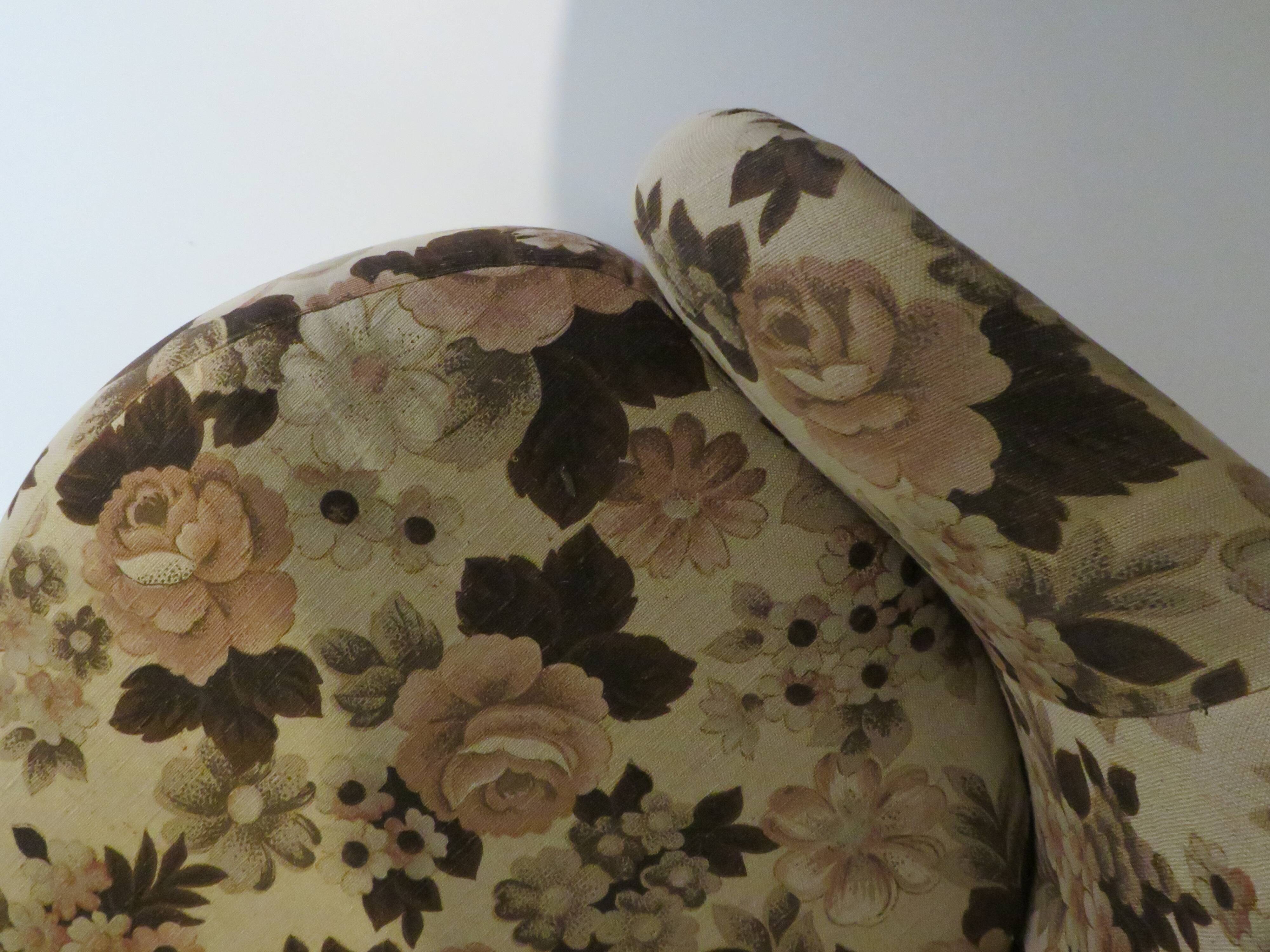 Vintage toad armchair, Belgium 60s