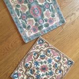 2 housses de coussins