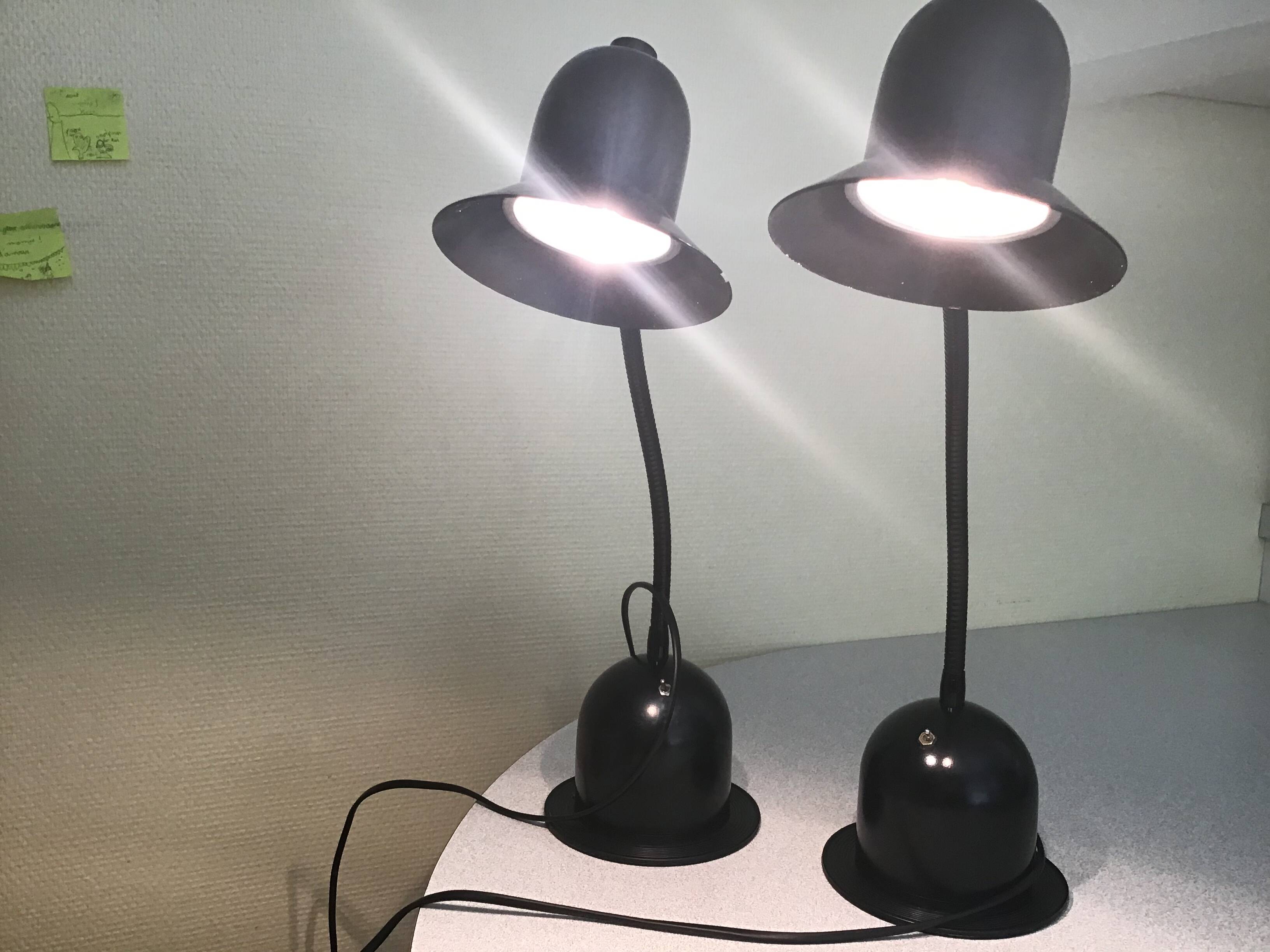Stilplast Made in Italy 80´ Desk Lamps