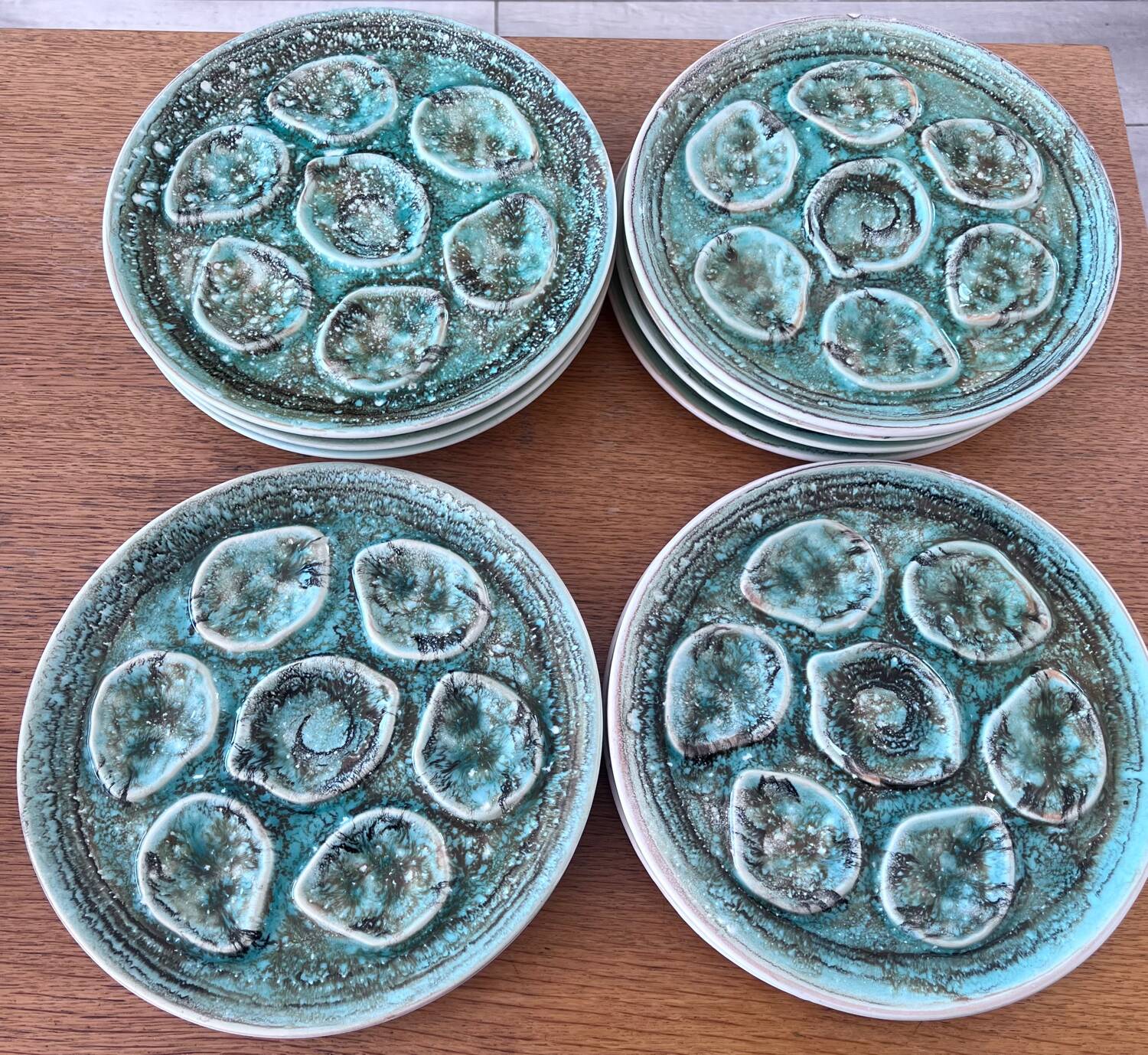 Niderviller Oyster Platters