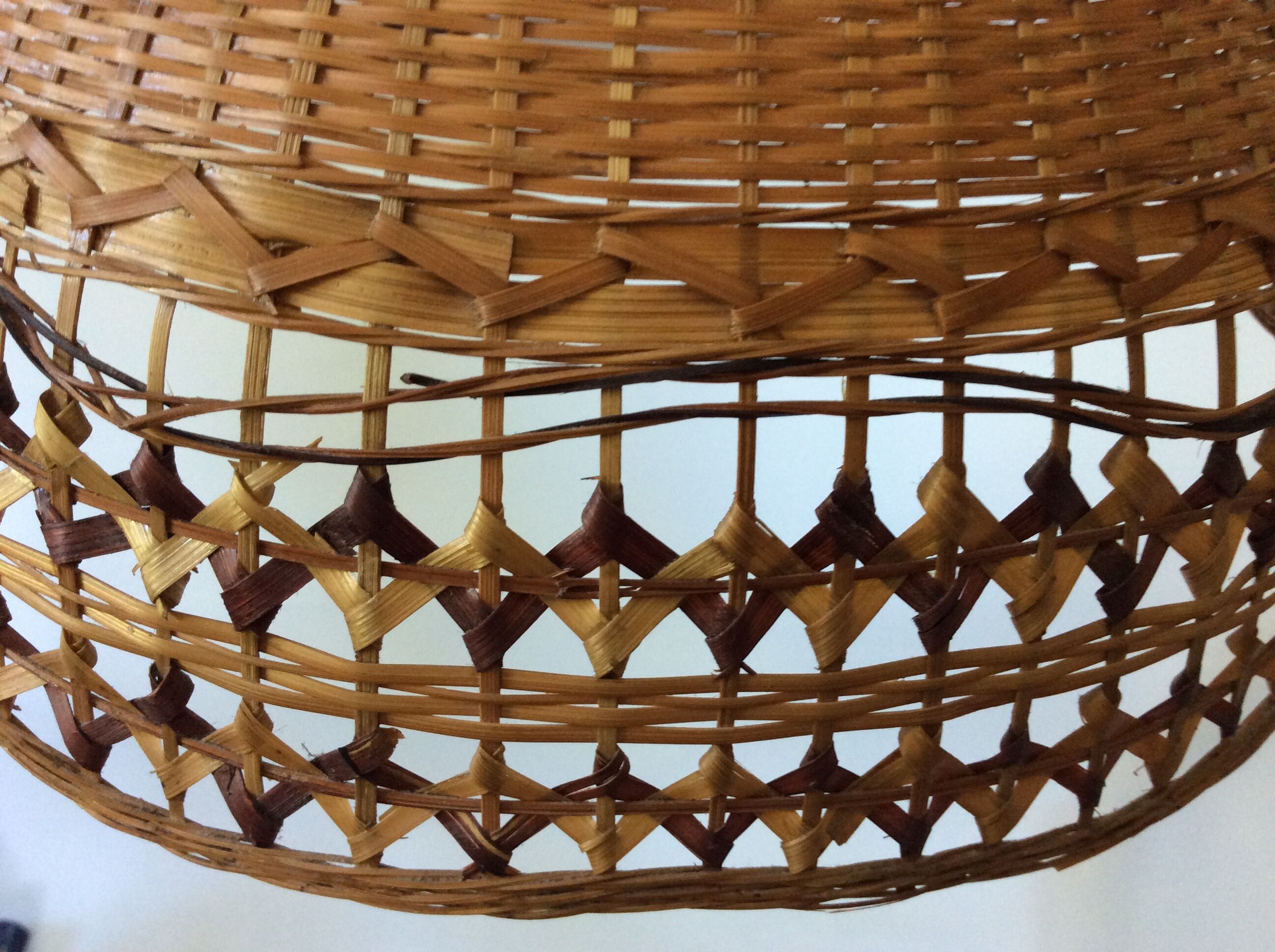 Vintage Wicker pendant