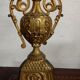 Gilded bronze candelabra, France, late 19th century