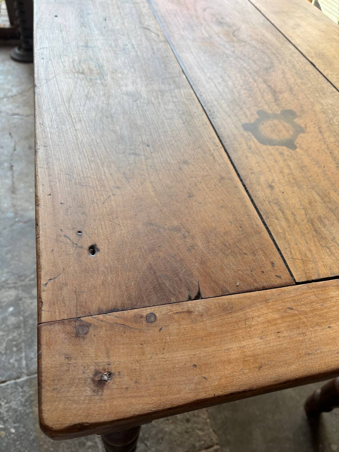 Old farm table